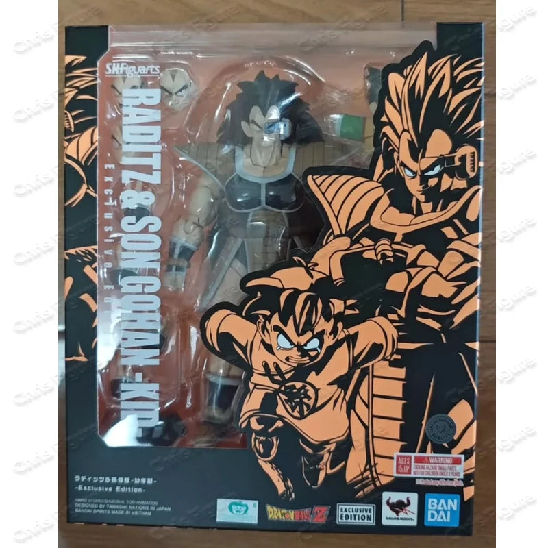 In Stock BANDAI S.H.Figuarts Son Gohan Vegeta Android 16 Frieza Turtle Dodoria Dragon Ball Z Action Figure Collection Gift