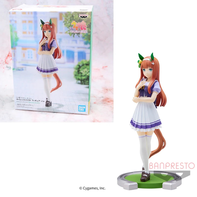 Fast Shipping Bandai Anime Pretty Derby BANPRESTO Special Week Rice Shower Silence Suzuka Tokai Teio Original Model Toys Figure