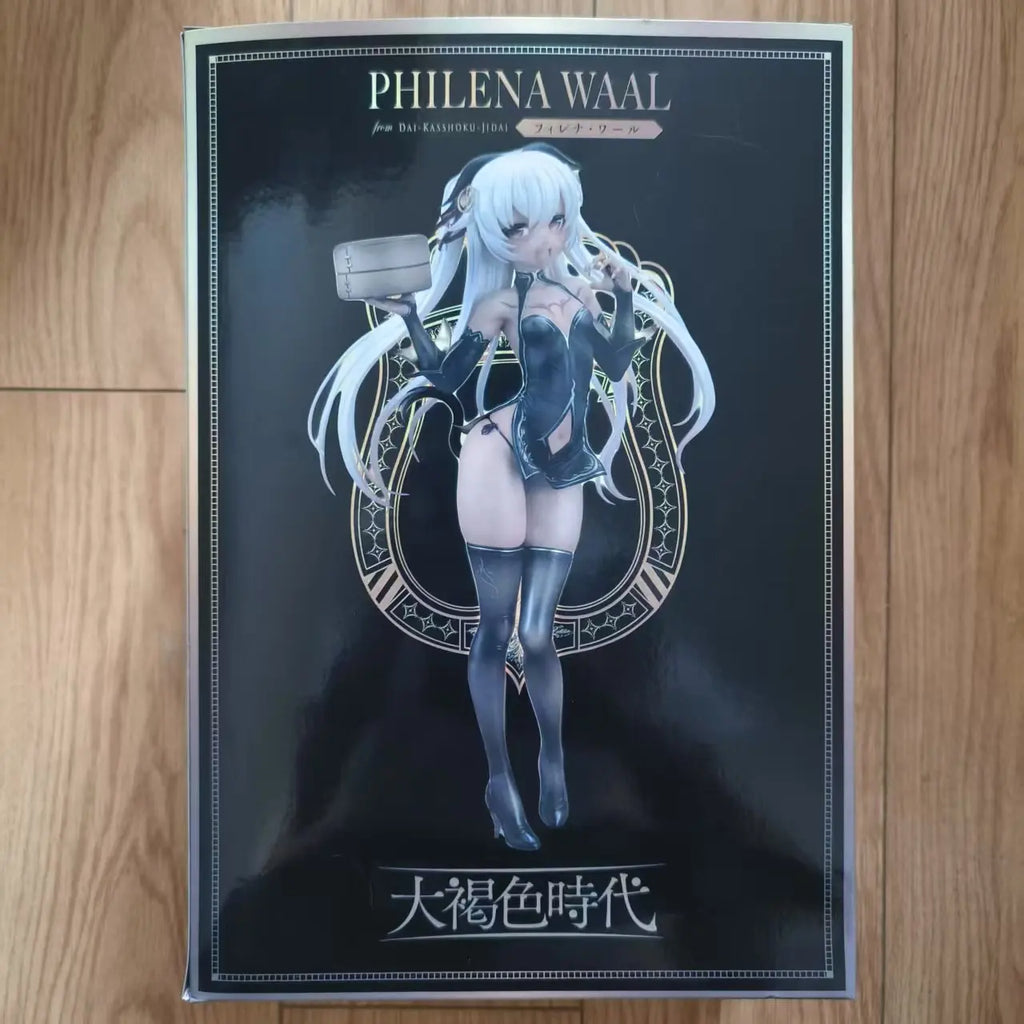 Hobby Japan Amakuni Dai Kasshoku Jidai Philena Waal 1/7 PVC Action Anime Sexy Girl Figure Adult Model Toys Collection Doll Gift
