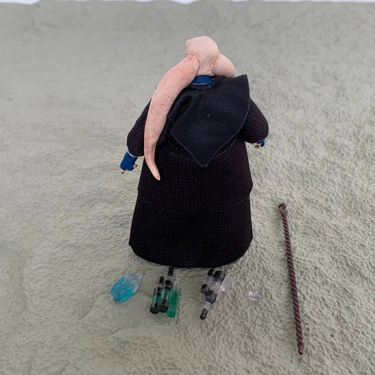 3.75'' Star WarsThe Vintage Collection Kenner Bib Fortuna w/ Staff Accessory Tatooine Throne Room Jointed Action Figures Toy