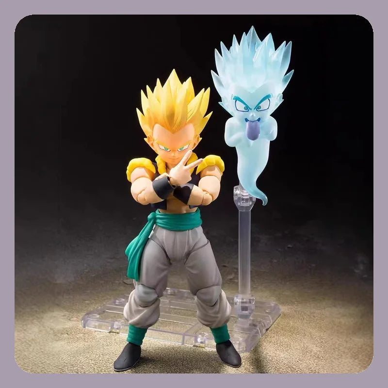 Super Saiyan Gotenks Dragon Ball Anime Articulated Figure Model Statue Collection Desktop Decoration Toy Gift for Fans