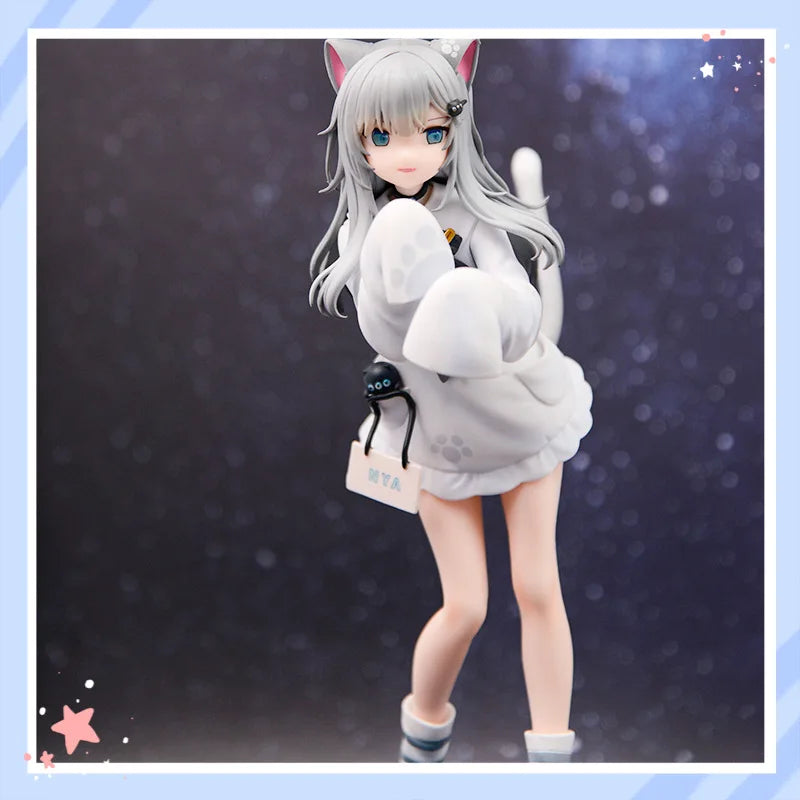 Nekota Shizuku Cat Girl Figure High Quality Premium Amashiro Natsuki Anime Manga Statue Desktop Decor Gift For Anime Fans Otaku