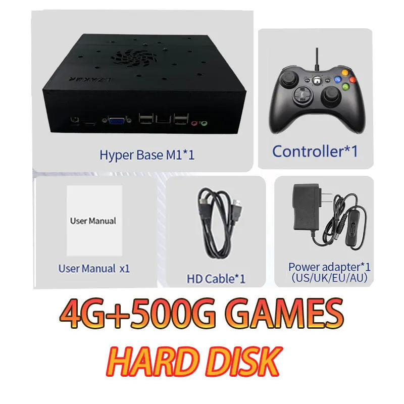 Plug-and-Play NEW Retro Gaming Device 70000+ Games for Wii PS2 DC PSP GAMECUBE 2T Loaded X8 Console Windows 11 Children's Gift