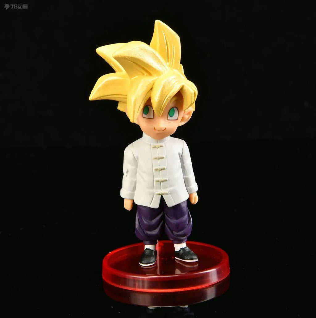 Dragon Ball Z Super Saiyan Son Goku Anime Figure Son Gohan Vegeta Broly Piccolo Majin Buu Set Action Figurine Model Gifts Toy