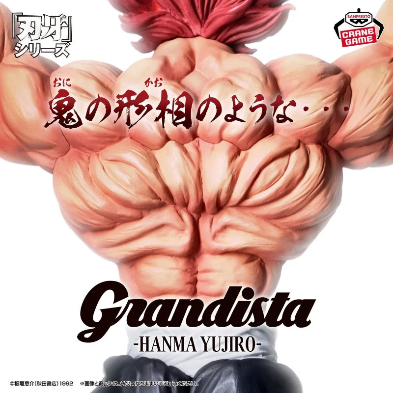 Genuine Bandai Anime Baki Grandista Series Figure Model Desktop Ornament Hobby Collectible Boys' Gift