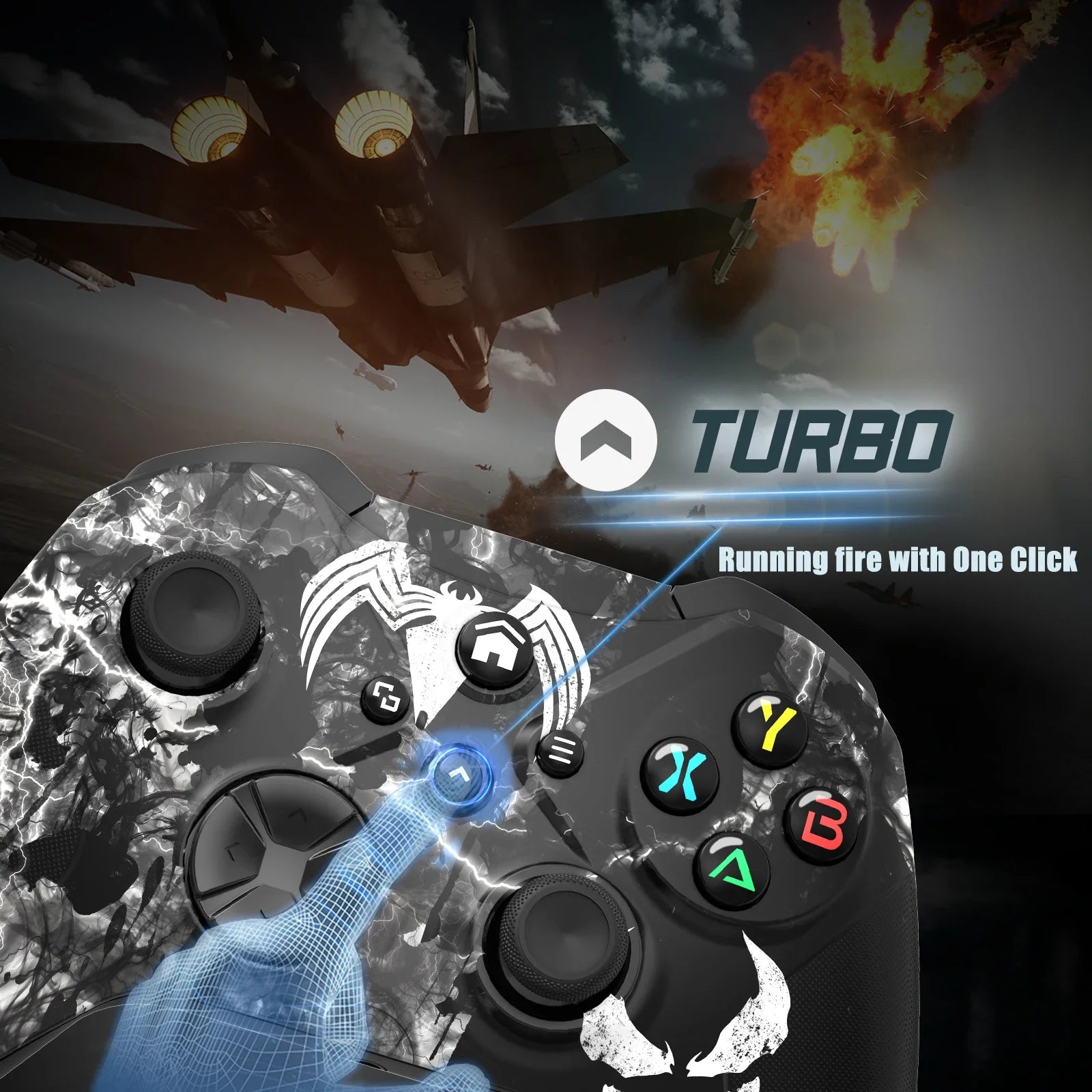Wifi Wireless Controller For Xbox One Series X/S Pc Gaming Gamepad With 6-Axis Gyro Sensor Dual Vibration Hall Effect Joystick