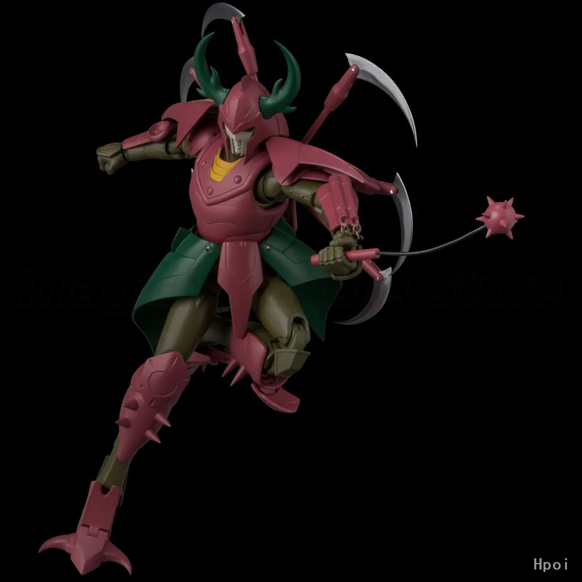 【MT】Sentinel SUPER ACTION STATUE Ronin Warriors Snail Curse Luo  Action Figure Toy
