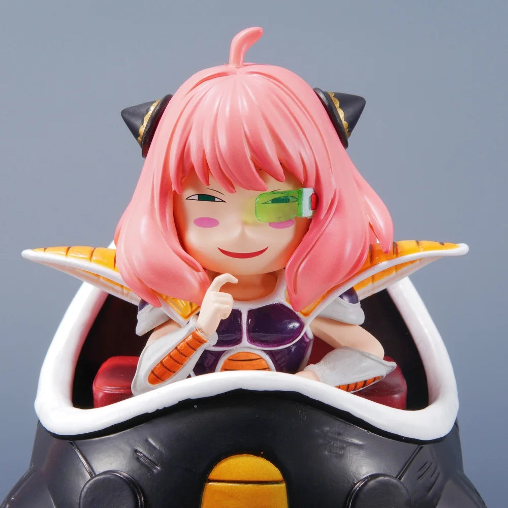 15.5cm/6.1in Anime Dragon Ball Figure Anya Forger Cosplay Frieza Action Figures Pvc Statue Collection Model Toys Gifts