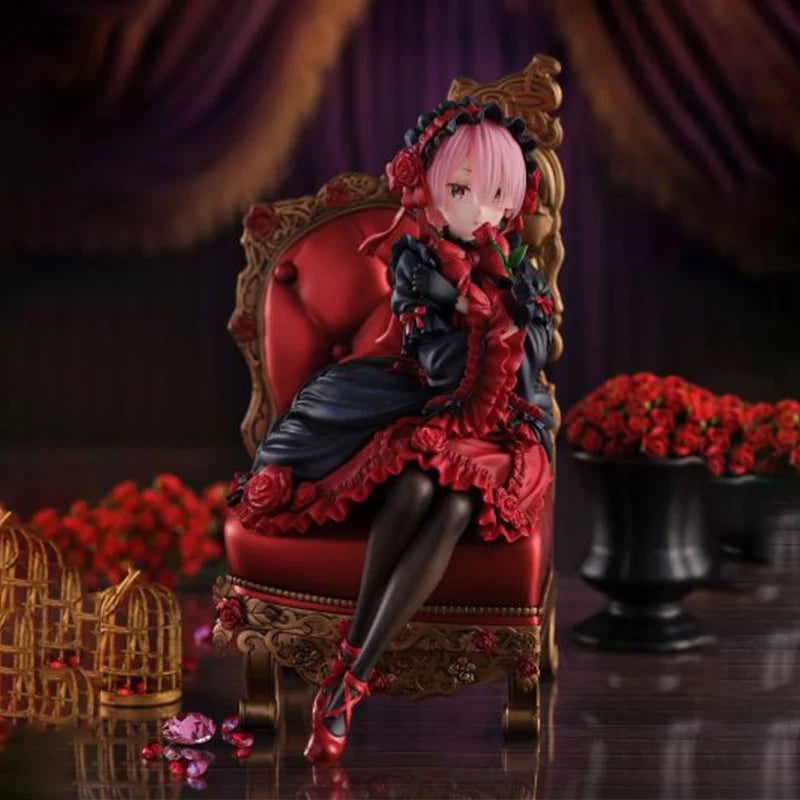 【100 % original】F:NEX auf Lager Re:Zero Kara Hajimeru Isekai Seikatsu - Rem Ram - F:Nex 1/7 Gothic Ver.garage Kit Geschenke Spielzeug Modell