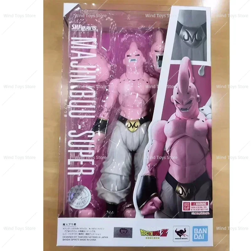In Existence Bandai Original S.H. Figuarts Majin Buu Evil Dragon Ball Z Anime Action Figure Model Toy Gift Collection