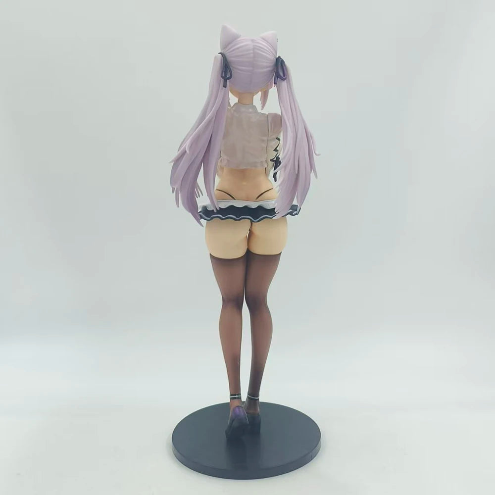 Alvina-chan 26CM Hentai Uniform Bunny Girl Action Figure PVC Anime Model Game Statue Adult Collectible Doll Toy Gift