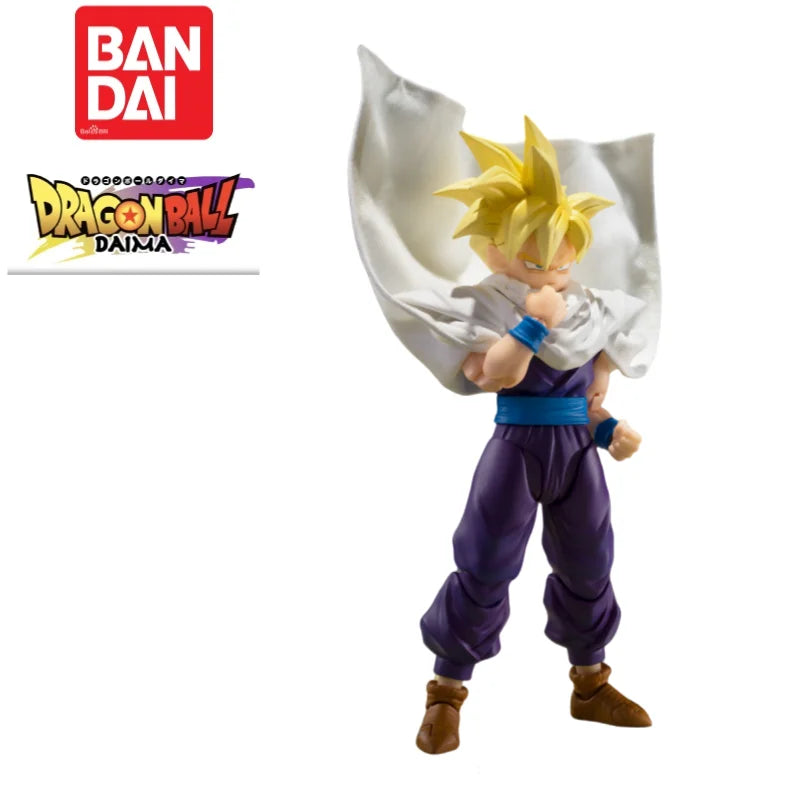 Original Box 100% Genuine In Stock Bandai S.h.figuarts Dragon Ball Original Son Gohan Super Saiyan Figurine Model Action Figure