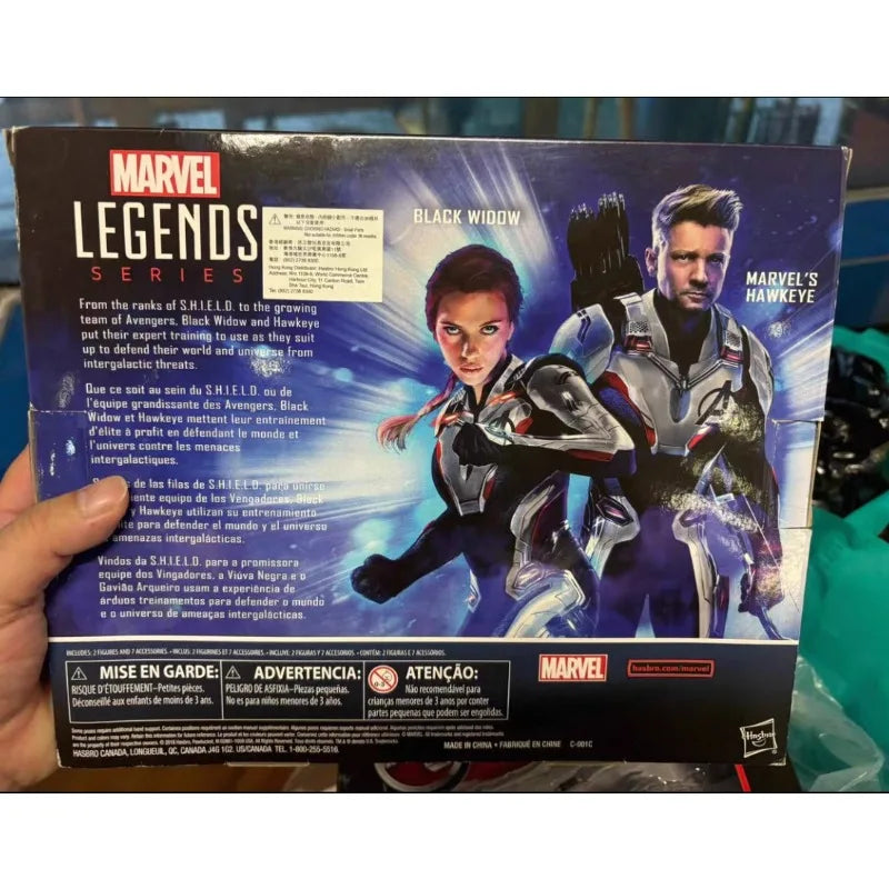 New Original Hasbro Marvel Legends Series MARVEL'S HAWKEYE BLACK WIDOWAction Figure Model Toy Birthday Gift Collection