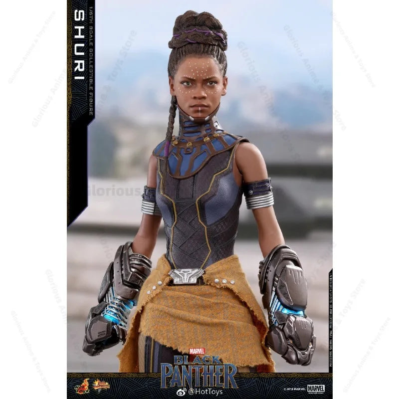 24-hour Shipment HT Hottoys Black Panther Sister Reunion 3 Shuri Su Rui Princess MMS501 1/6 Gift Collection Mobile Model