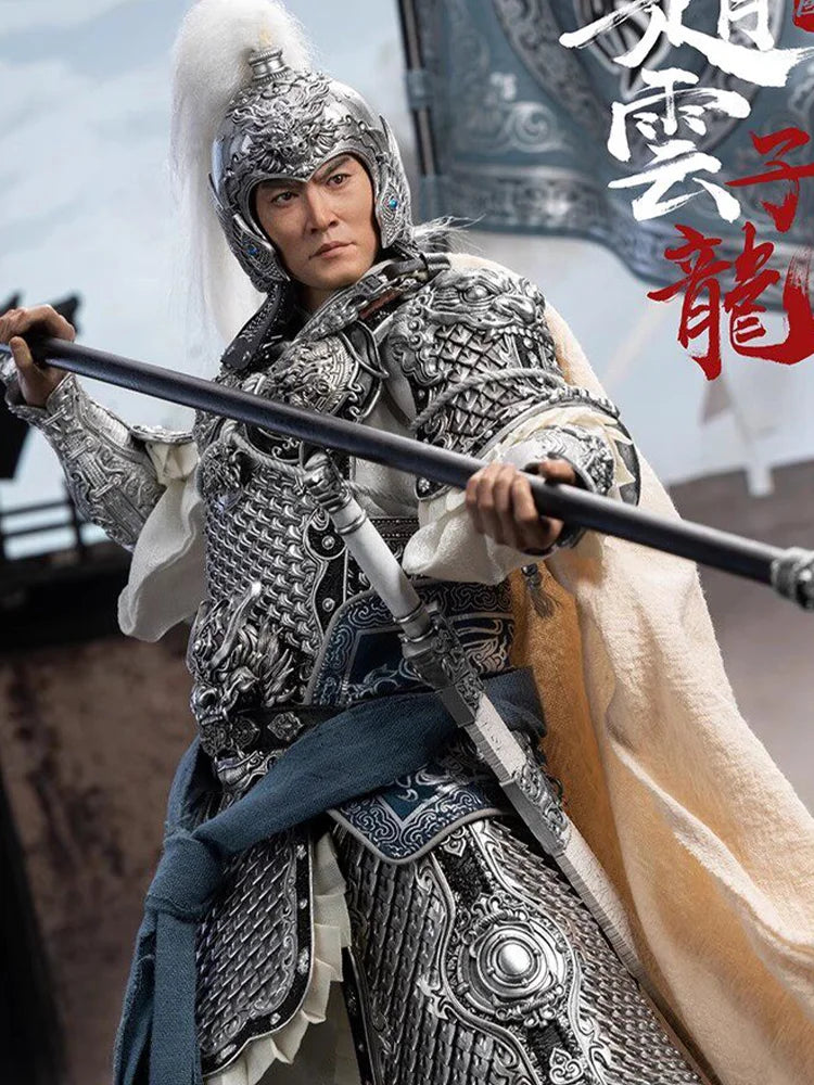 303TOYS x JSTOYS 303005-6-7 1/6 Scale Three Kingdoms Series Characters General Zhao Zilong Male Soldier Full Set 12lnch Action
