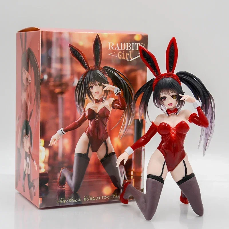 25cm KDcolle Date A Bullet Kurumi Tokisaki Sexy Anime Girl Figure Date A Live Yatogami Tohka Action Figure Adult Model Doll Toys