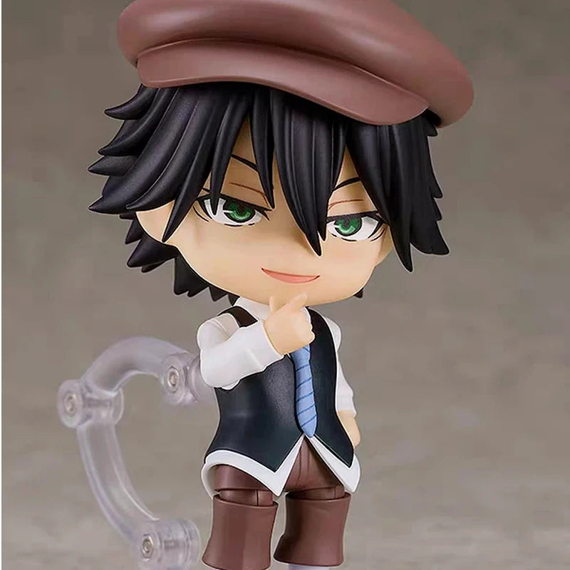 Q Version Nendoroid Anime Periphery Action Figure With Interchangeable Face Joint Mobility Desktop Ornament Collection Boy Gift
