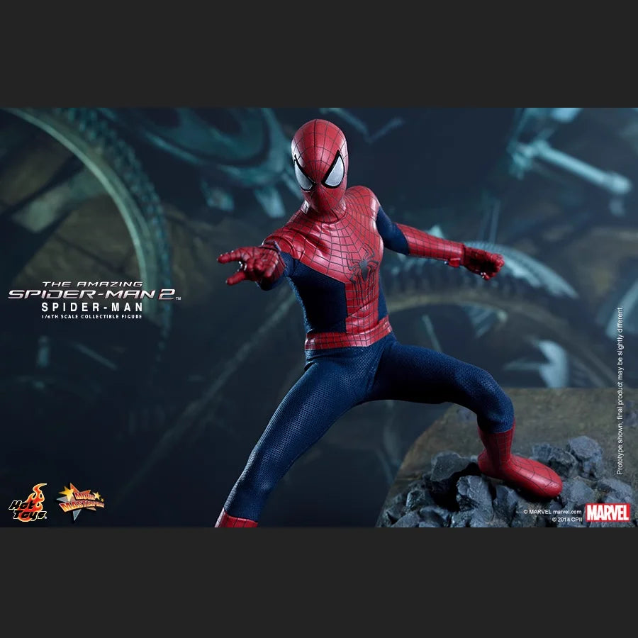 HotToys 1/6 MMS244 The Amazing Spider-Man 2 Spider-Man 2.0 Action Figure Model Toys 12-inch collection scene ornaments gift