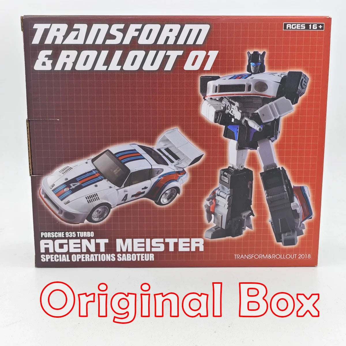 Transformation Rollout TR-01 16cm TR01 Agent Mister Jazz Car MP Scale Action Figure Robot Model Toys With Box