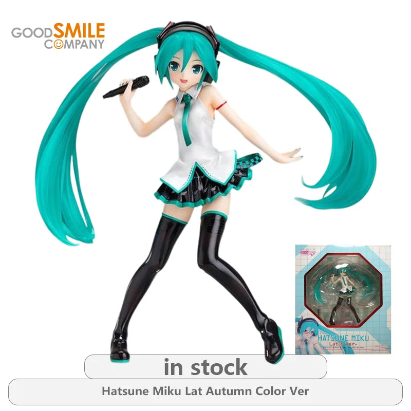 GSC Original VOCALOID Series Hatsune Miku Lat Autumn Color Ver\Jing Yinling Anime Not Movable Figure Statue Model Toys Fo Boys