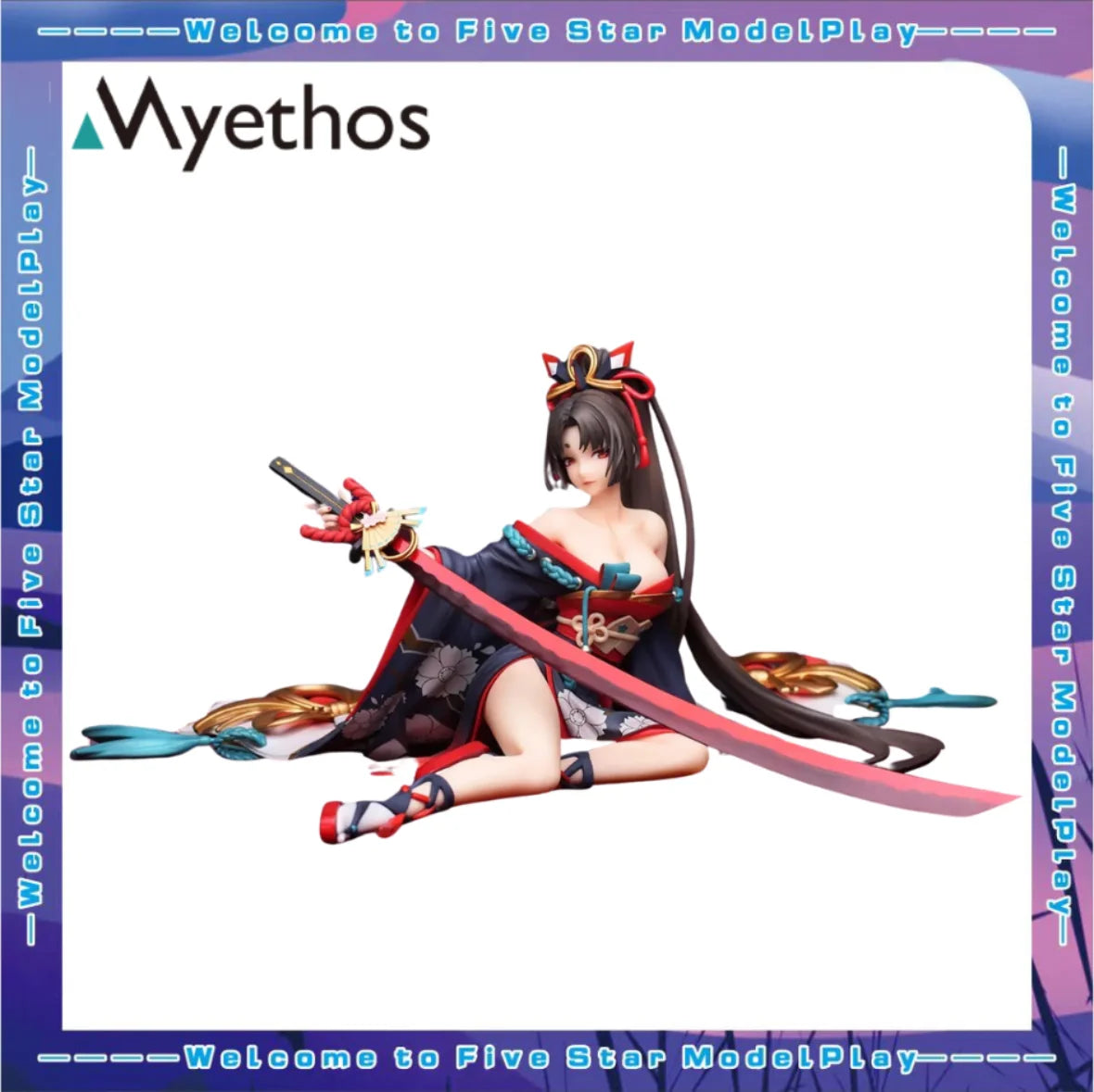 【FS】 Myethos Onmyoji Demon Sword Princess Sakura Rain Sword Dance Ver Scale 1/8 Figure Model Toys Gifts