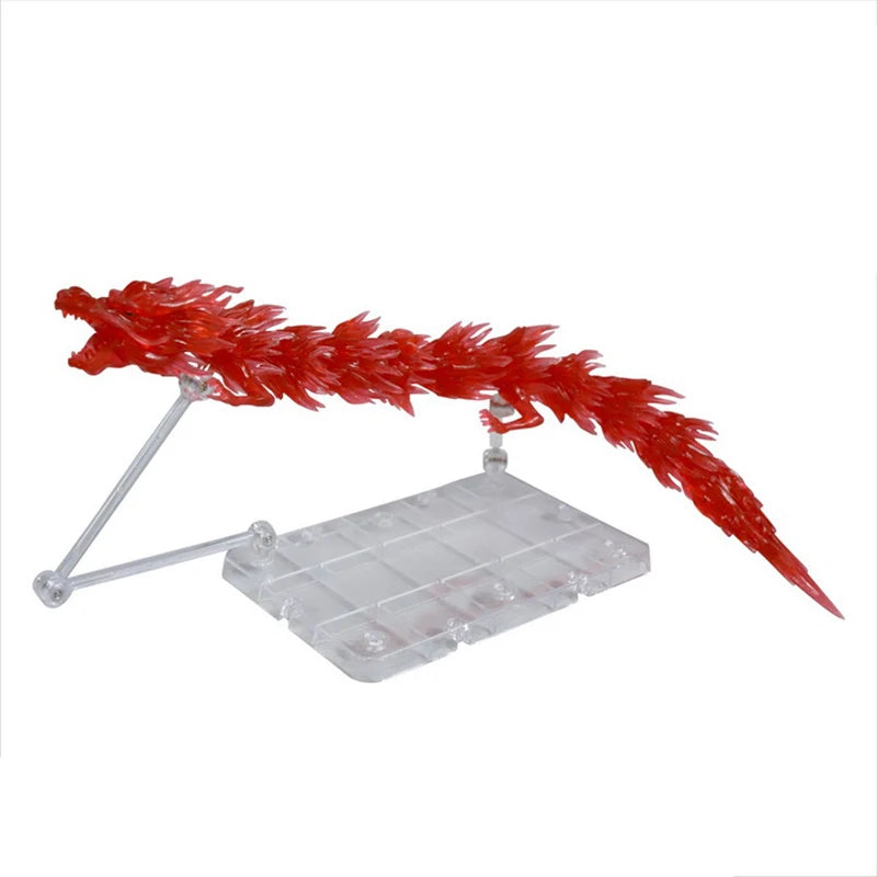 Shenron Action Figure Special Impact Effect Lightning Flame Explosion DIY Assembly Display Bracket Model Decoration Toy Gifts