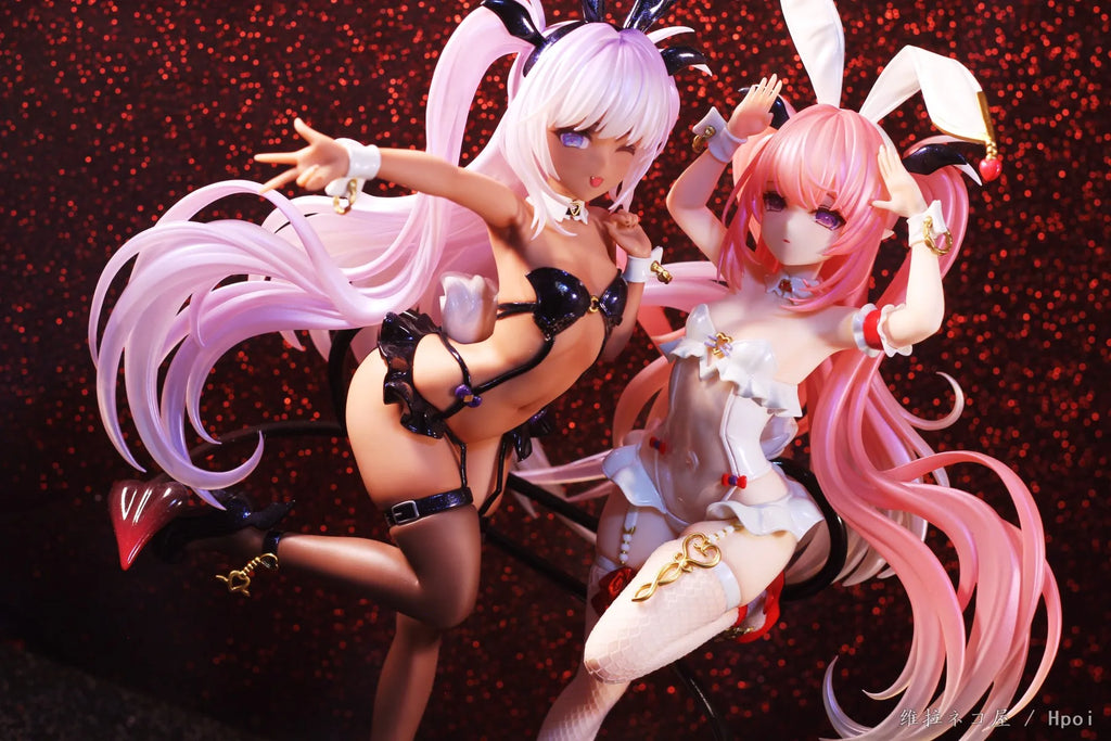 TYCTOYS In Stock 27cm Genuine BearPanda Lulumu Kurumu Thermochromic Pursuit Eye 1/6 Anime Figure Model Toys Ornament Gifts