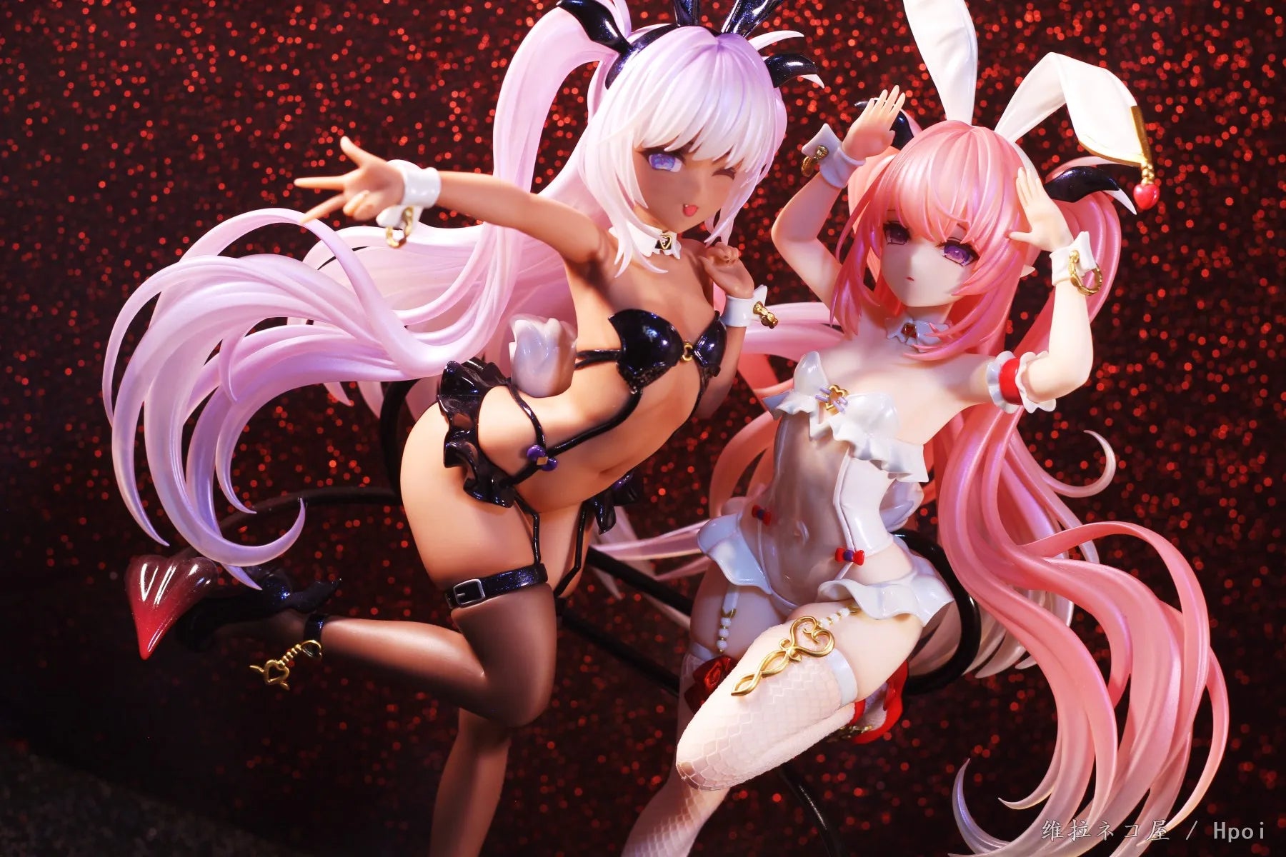 TYCTOYS In Stock 27cm Genuine BearPanda Lulumu Kurumu Thermochromic Pursuit Eye 1/6 Anime Figure Model Toys Ornament Gifts