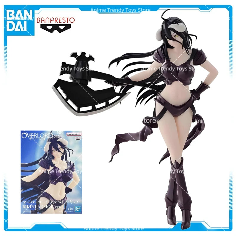 In Stock BANDAI Banpresto Overlord Albedo Figure BIKINI ARMOR Model Anime Genuine Boxed Toy  Brand new spot goods WY