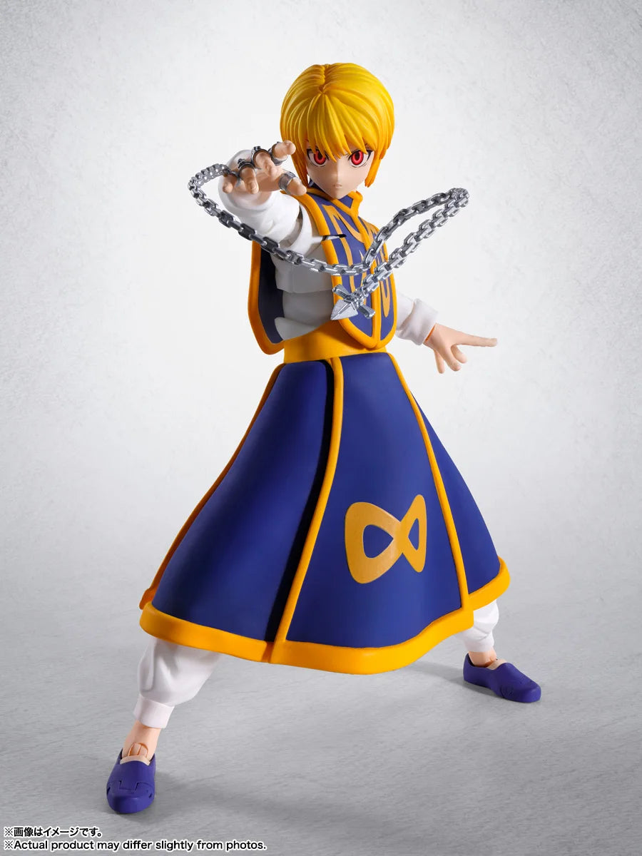 Bandai S.H.Figuarts Kurapika HUNTER HUNTER Regular Retail Ver Pre-order Ships Apr 25 2026 Action Figure Collectible Toys Gift
