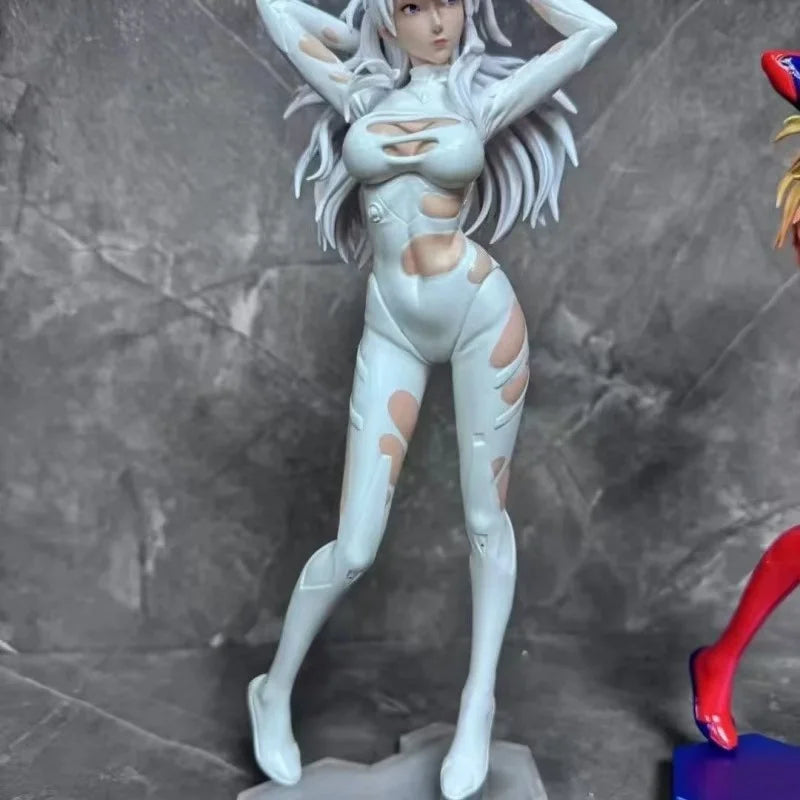 New Century Evangelion Anime Accessories Mech Asuka GK Handmade Pretty Girl Statue Trendy Play Gift High Quality