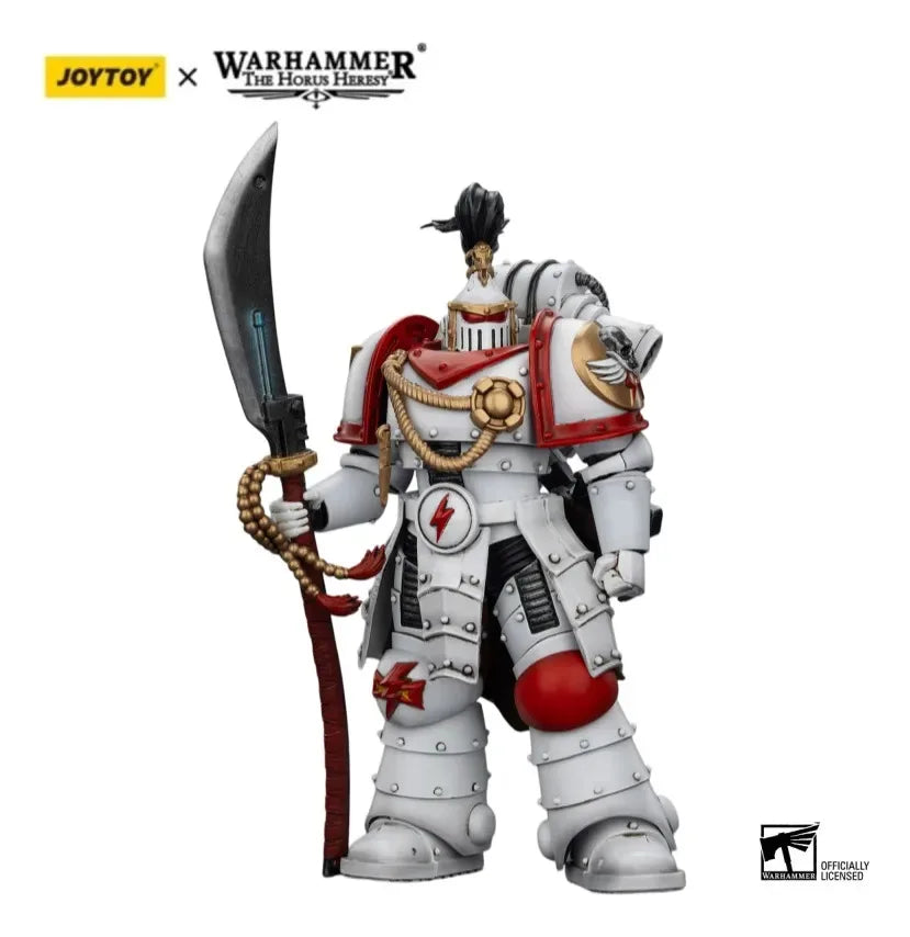 JOYTOY Warhammer 40000/40k The Horus Heresy White Scars Legion Praetor Action Figure Doll Decoration Gift Collection Model