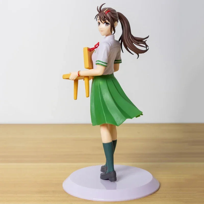 20cm POP UP PARADE Suzume Iwato Anime Girl Figure Suzume no Tojimari Action Figure Your Name Figurine Collectible Model Doll Toy