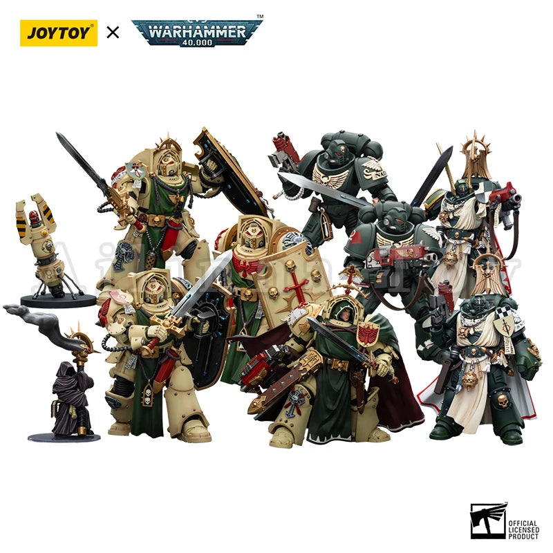 JOYTOY 1/18 Action Figure 40K Dark Angels Figures Azrael Anime Military Model