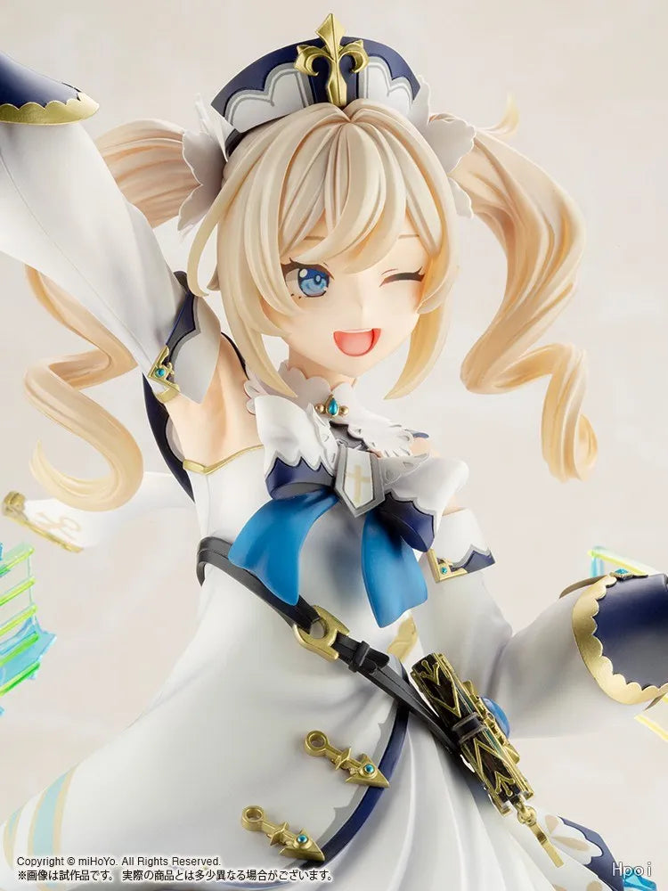 20cm Anime Genshin Impact Barbara Figure Genshin Impact Lumine Action Figure Traveler Aether Venti Figurine Collectible Doll Toy