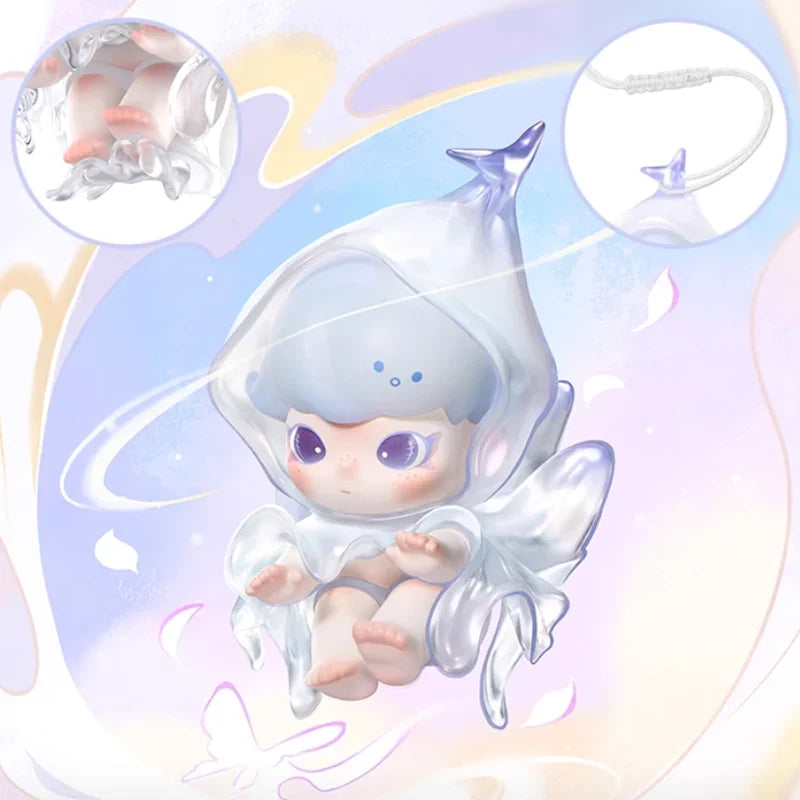 POP MART DIMOO Shapes in Nature Series Blind Box Toys Kawaii Anime Action Figure Surprise Mystery Box Dolls Girls Gift