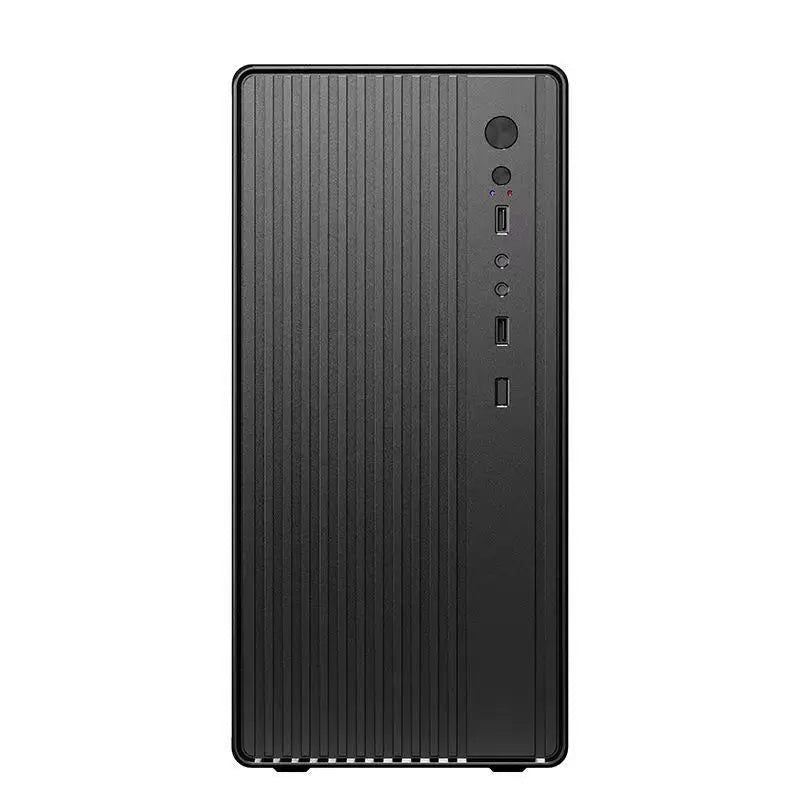Mini-Computergehäuse, ATX-Netzteil, geeignet für M-ATX/ITX-Motherboards für einfache Tragbarkeit und schnelle Wärmeableitung