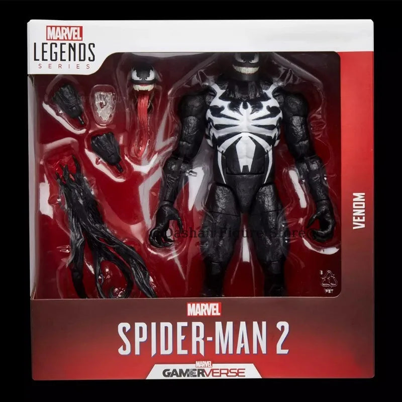 Marvel Spider-Man Venom Action Figure 26cm Collection Game Version Venom Figures PVC Movable Model Toys