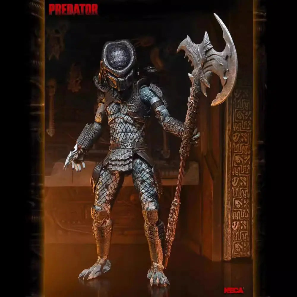 【In Stock】NECA Film Characters Predator V2 Model Figure Computer Case Decoration Can Collect Scene Action Figure Toy Boy'S Gifts