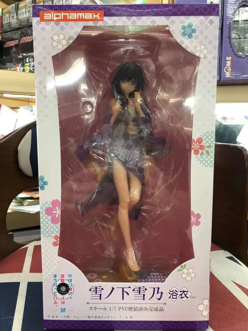 New 26cm Anime My Teen Romantic Comedy Snafu Yukinoshita Yukino Standing Posture Action Figure Pvc Model Toys Desk Decor Gift