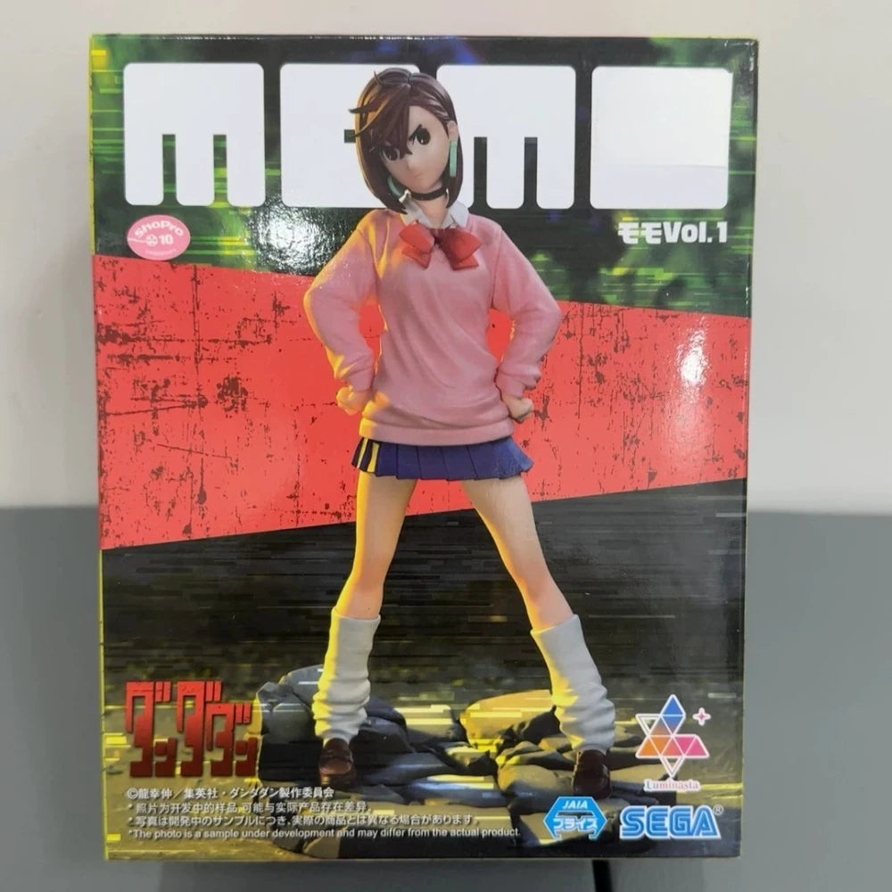 In Stock SEGA Original Genuine Dandadan Ayase Momo Luminasta Figure Vol.1 Collections Model Toy 21cm Anime Girl Figure Xmas Gift