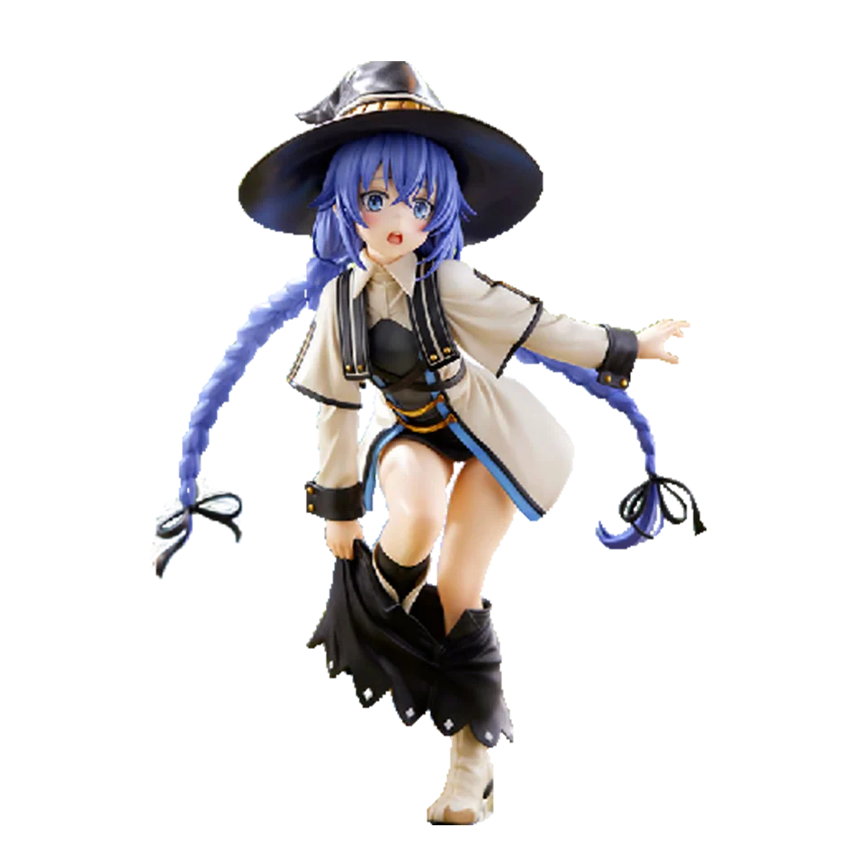 New 25cm Magician Roxy Migurdia Action Figure Mushoku Tensei：Jobless Reincarnation Anime Figure PVC Adult Collection Model Doll
