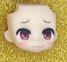 mingrixiaolu GSC Clay Man Face doll face hair doll accessories