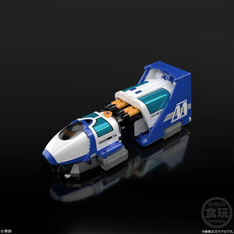 In Stock Bandai Original Re-Release Super Mini-Pla Kyuukyuu Sentai Gogofive Liner Robo Action Assembly Figures Model Toys