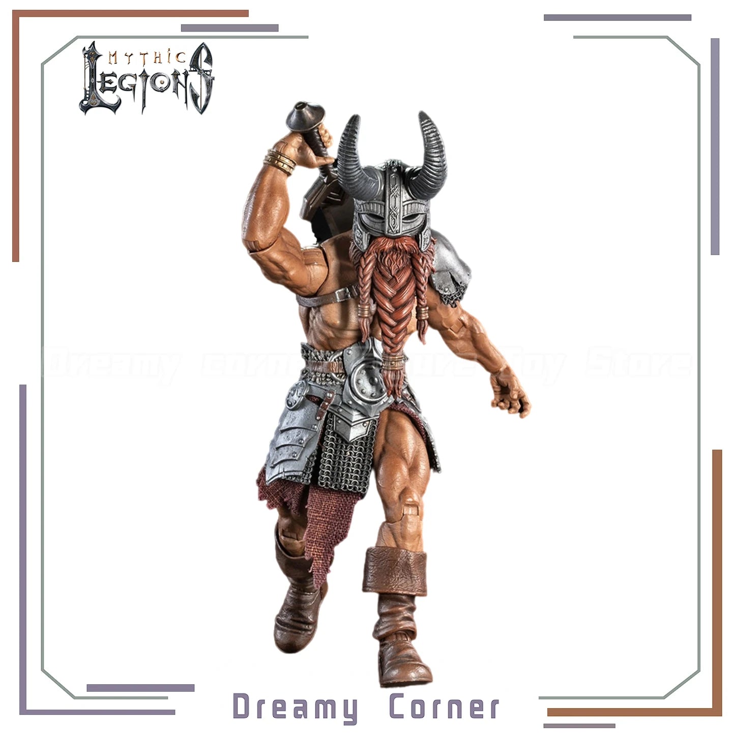 【In Stock】Original Four Horsemen Studios Mythic Legions Special Releases Legendary Barbarian 1/12 Action Figure Toys and Models