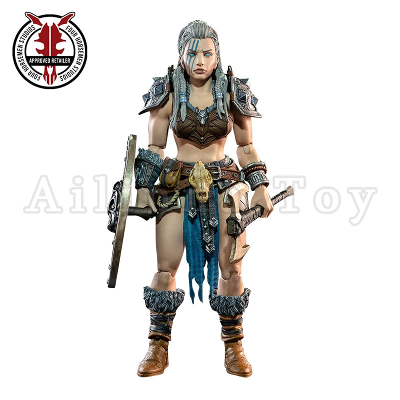 Four Horsemen Studio Mythic Legions 1/12 6inches Action Figure Rising Sons Attlus Conqueror 2 Anime Toy