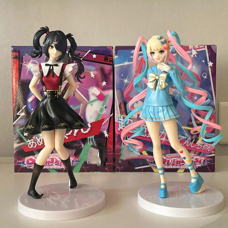 New NEEDY STREAMER OVERLOAD Anime Girl Figures OMG kawaii Angel Action Figures PVC Collection Model Decoration Ornaments Toys