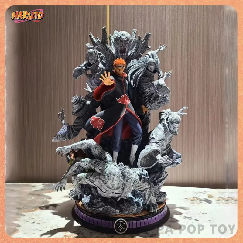 27cm Pain Figures Naruto Anime Figure Pain Model GK PVC Statue Figurine Model Doll Collection Desk Decotation Toy Birthday Gift
