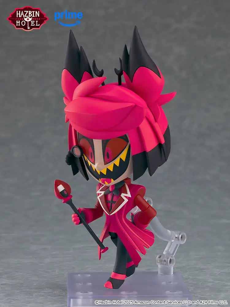 Good Smile Company Nendoroid 2813 Alastor Hazbin Hotel Anime Action Figure 130mm Painted Model Toys Original In Stock Gift