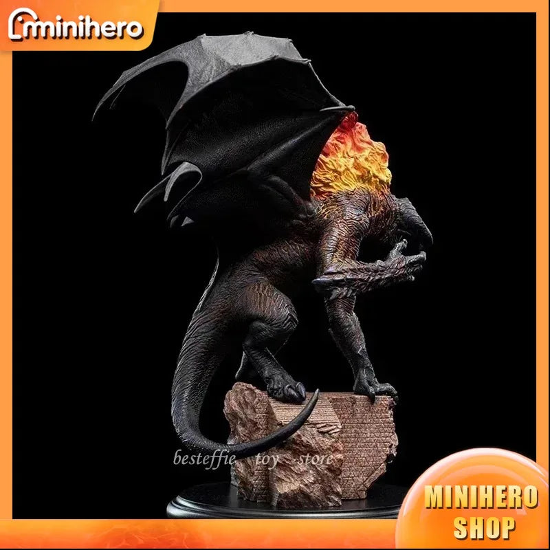 Handmade 14cm Weta Lord of the Rings Balrog Mini Series Anime Action Figure from Moria – Collectible Xmas Gift Ornament for